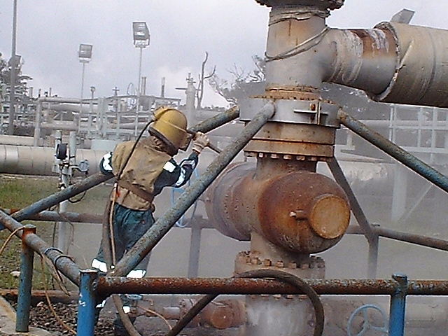 Sandblasting